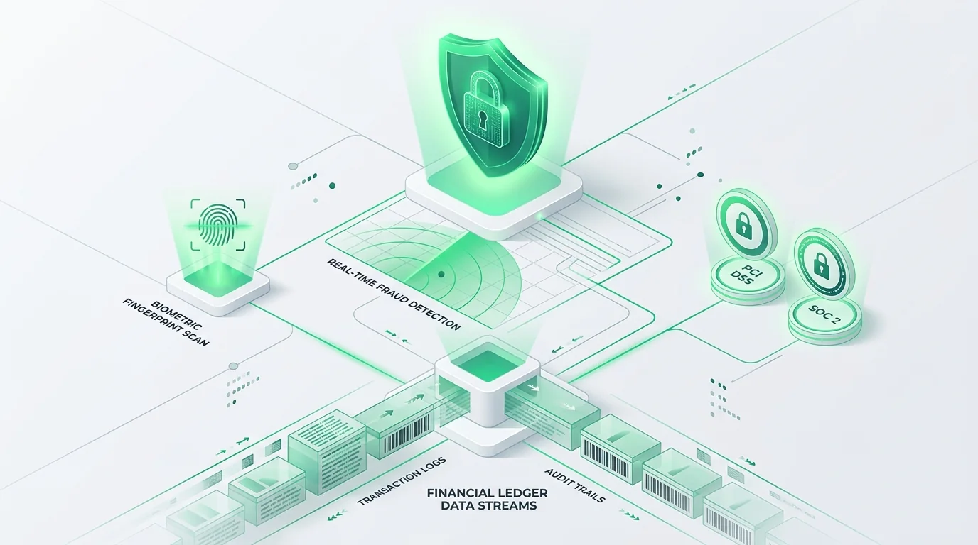 Fintech Security and Compliance Architecture Diagram
