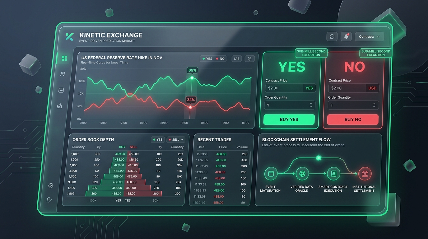 Kalshi Clone Script Event Trading Platform Dashboard