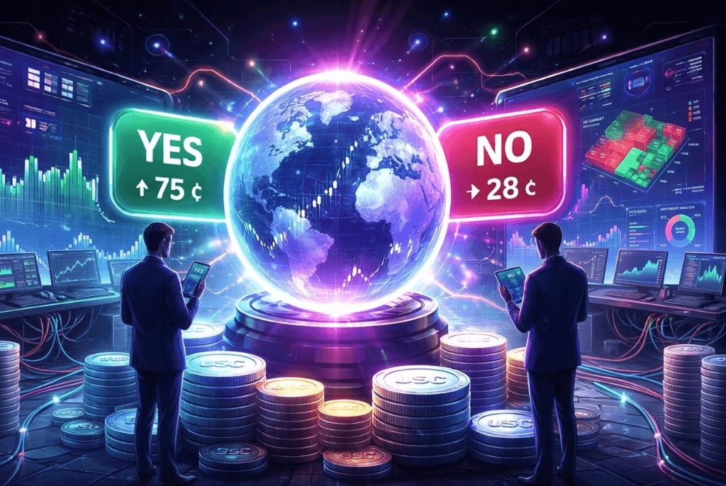 YES and NO Outcome Share Trading Mechanics