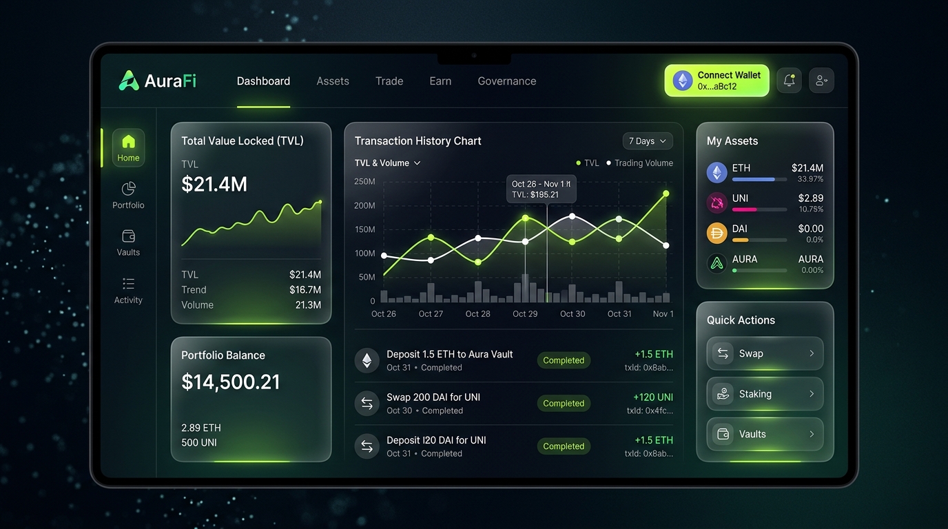 Web3 dApp User Interface